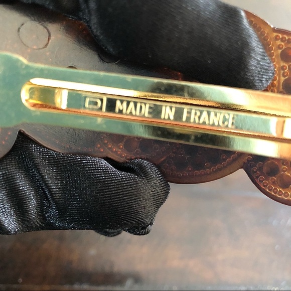 Hair Clip - Crystal Paisley - Picture 3 of 4